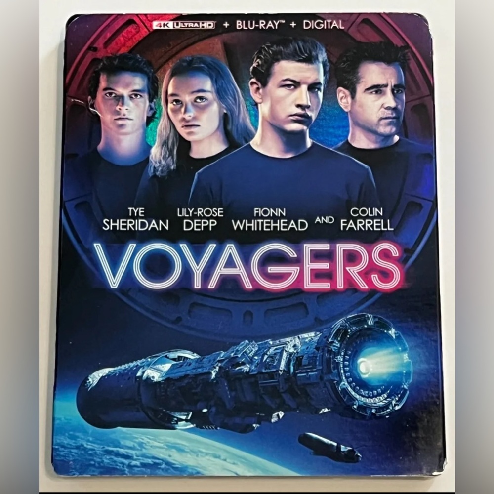 Voyagers (4K UHD/Blu-ray/Digital HD, 2021) with Slipcover!